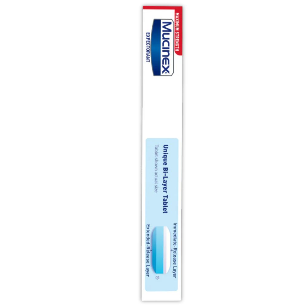 Maximum Strength Mucinex Extended-Release Bi-Layer Tablets