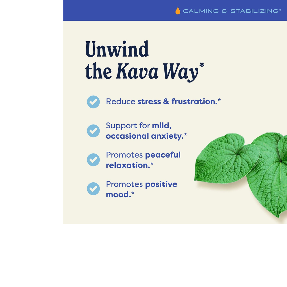 Kava Liquid Extract - Ginger Lime Flavor
