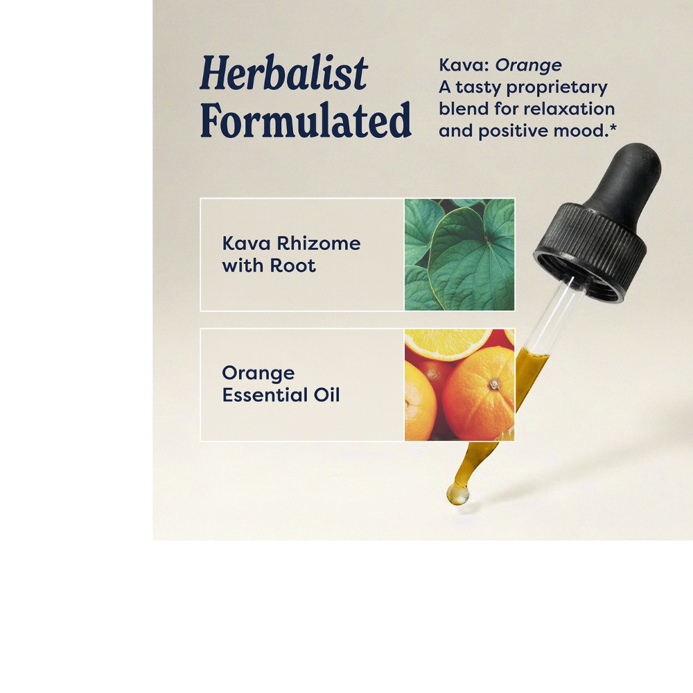 Kava Liquid Extract - Orange Flavor