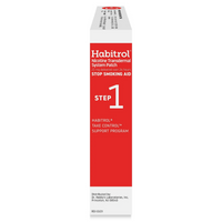 Thumbnail for Habitrol Nicotine Transdermal System Patch (Step 1), Stop Smoking Aid (21 mg) 14 Patches (2 Week Kit)