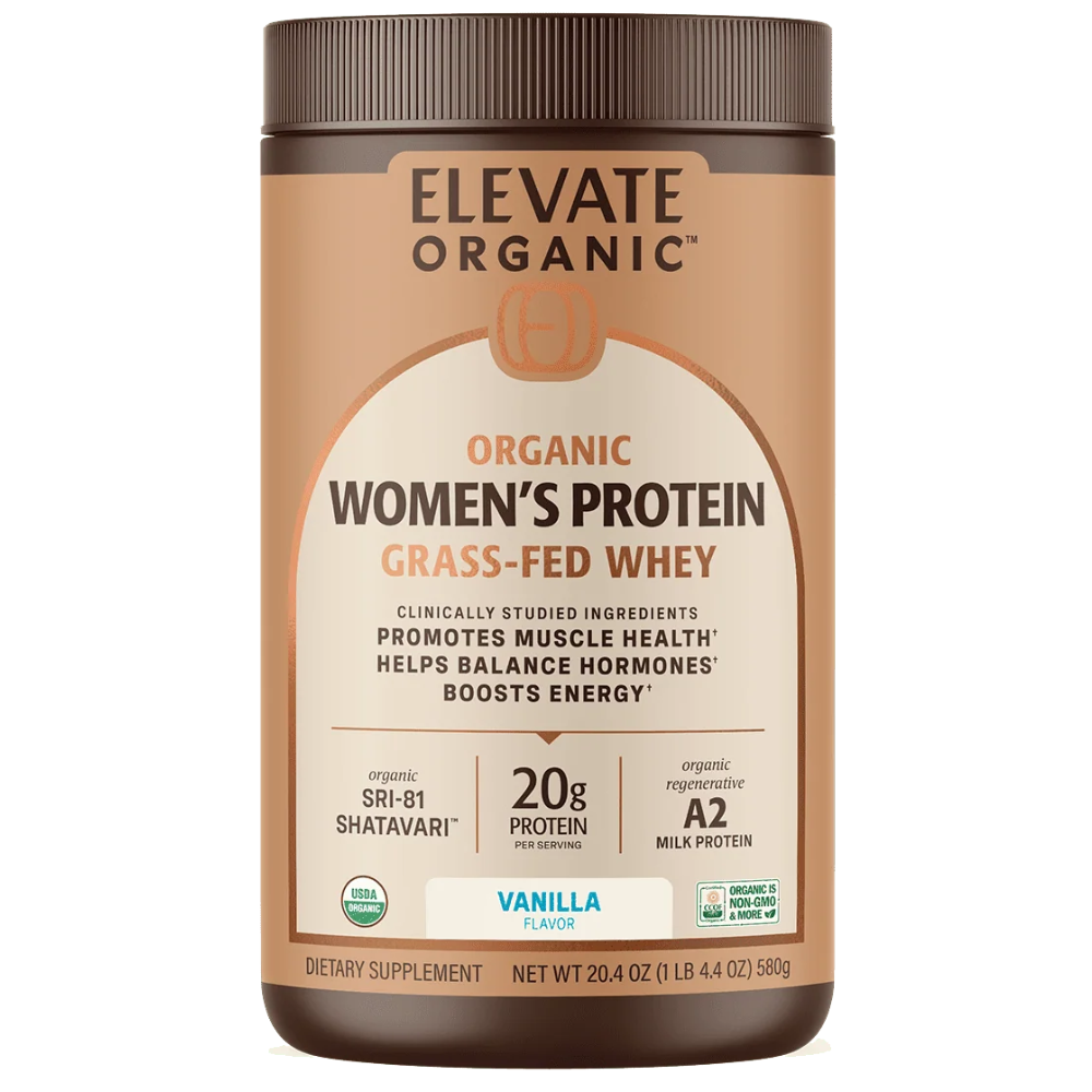 Organic Women's Protein Grassfed Whey Powder - 18 Servings