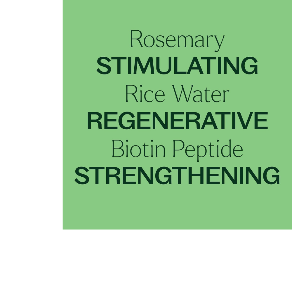 Rosemary & Rice Water Daily Hair Growth Spray