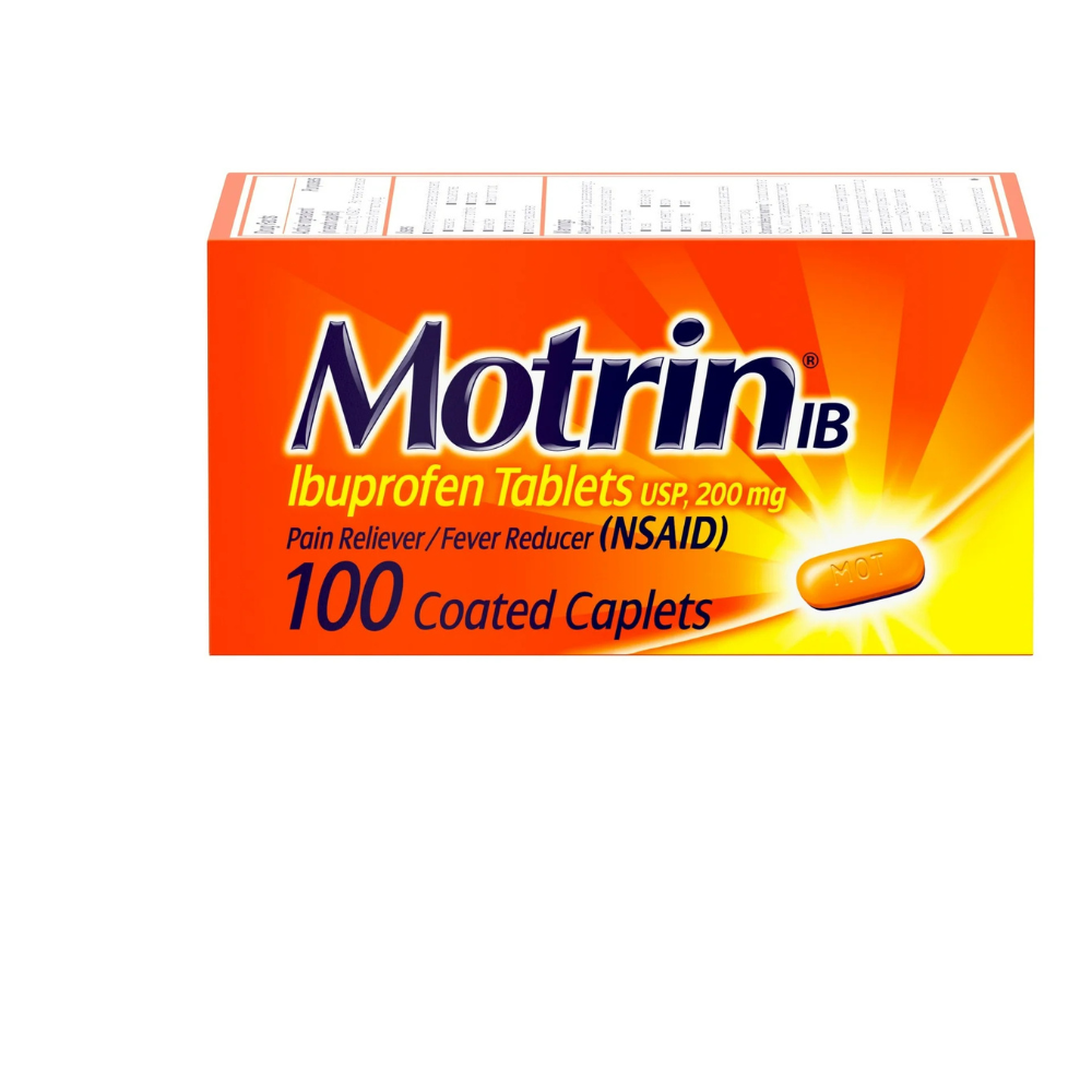 MOTRIN IB, Ibuprofen 200mg Tablets Pain Reliever & Fever Reducer