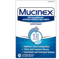 Thumbnail for Mucinex Extended-Release Bi-Layer Tablets