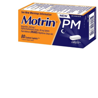Thumbnail for MOTRIN PM Caplets, 200mg Ibuprofen & 38mg Sleep Aid for Pain Relief at Night