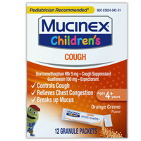 Thumbnail for Children’s Cough Mini-Melts - Orange Creme