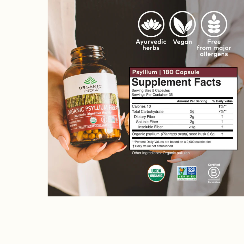 ORGANIC PSYLLIUM FIBER
