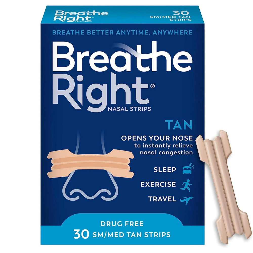 TIRAS NASALES BREATHE RIGHT COLOR PIEL