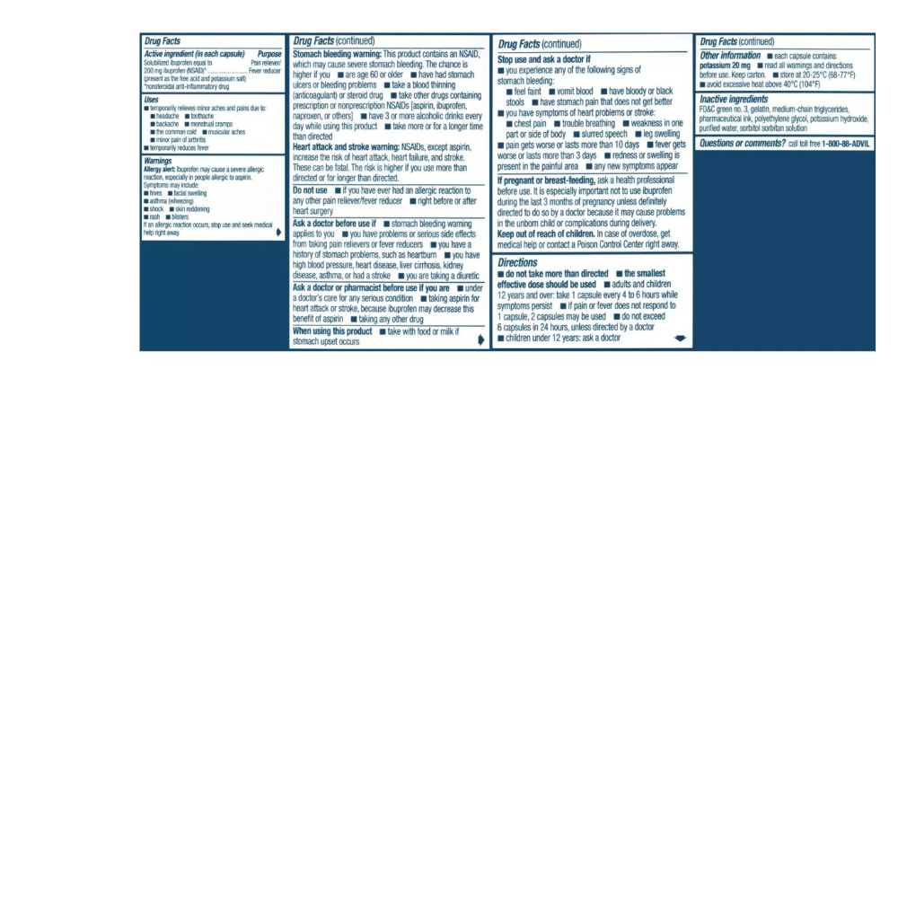 Advil Liqui-Gels Minis