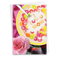 Thumbnail for I Luv U Mom Cereal: Humor Mother's Day Greeting Card