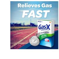 Thumbnail for Gas-X Extra Fuerte Tabletas Masticables para el Alivio de Gases con Simeticona 125 mg