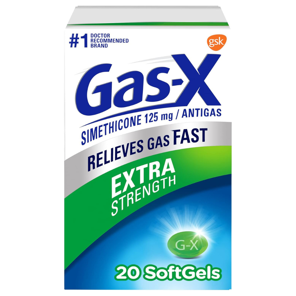 Gas-X Extra Strength Gas Relief Softgels with Simethicone 125 mg