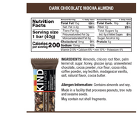 Thumbnail for Dark Chocolate Mocha Almond Nut Bar