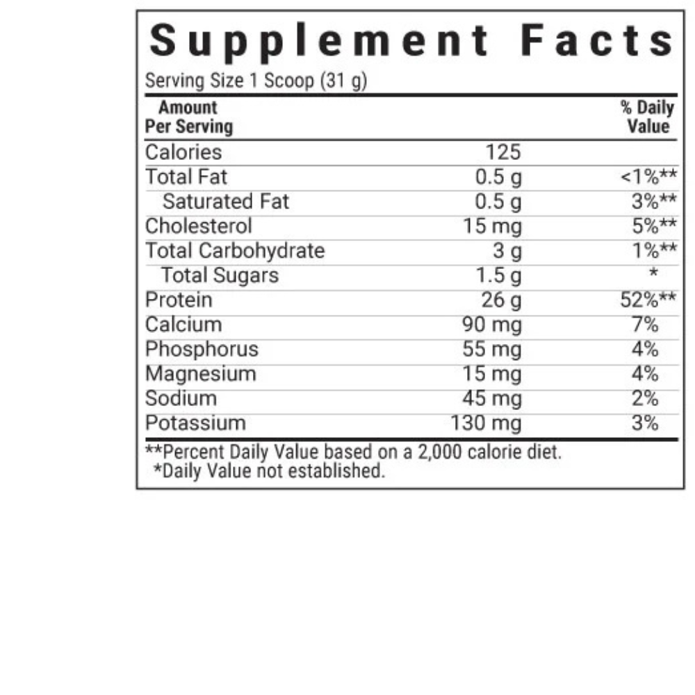 AISLADO DE PROTEÍNA DE SUERO EN POLVO - Sabor Original