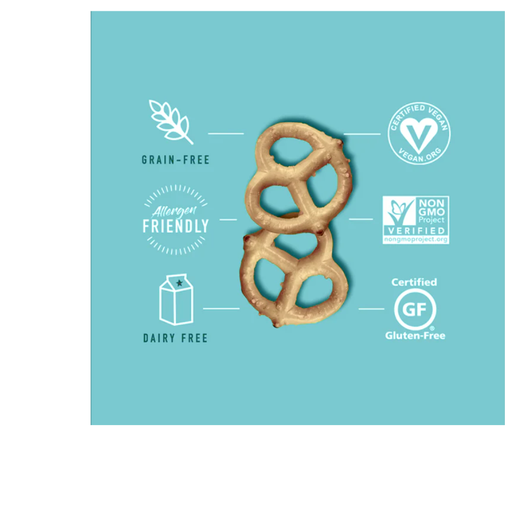 Grain Free Sea Salt Pretzel Twists