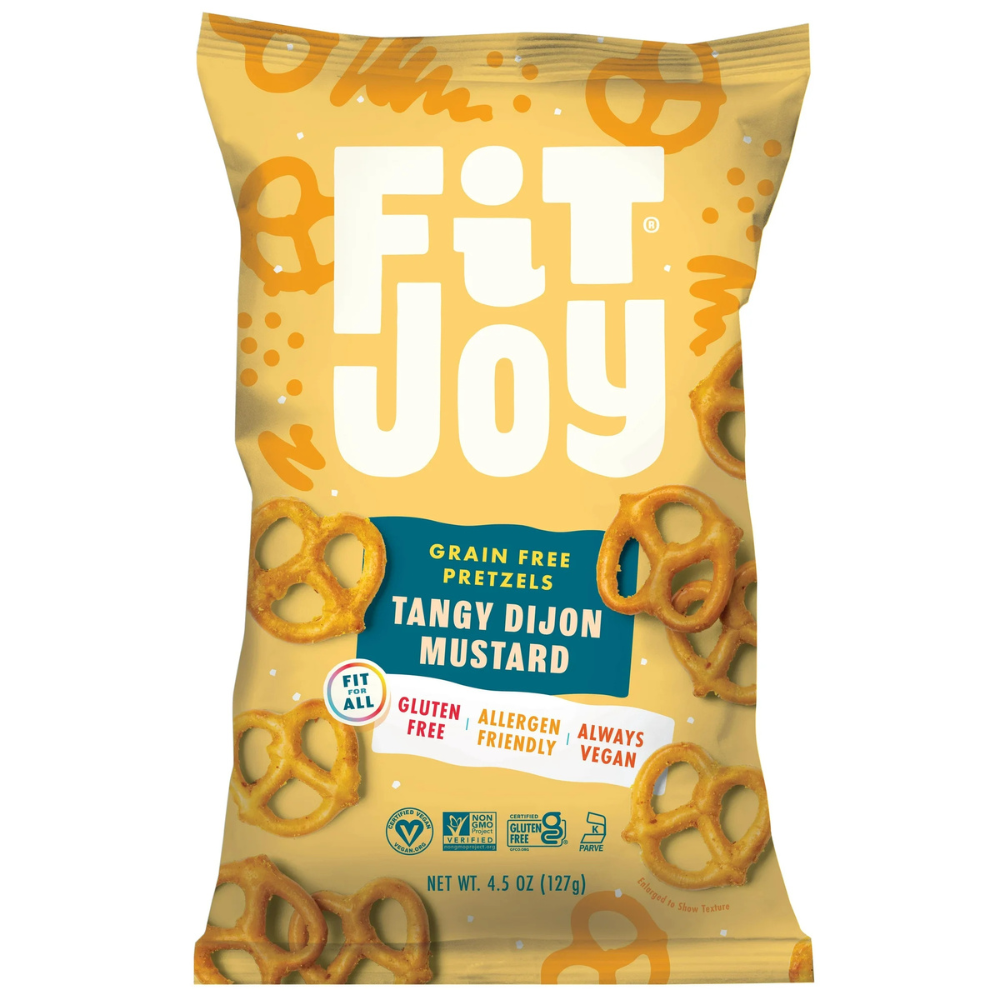 Pretzels sin Granos con Mostaza Dijon Picante