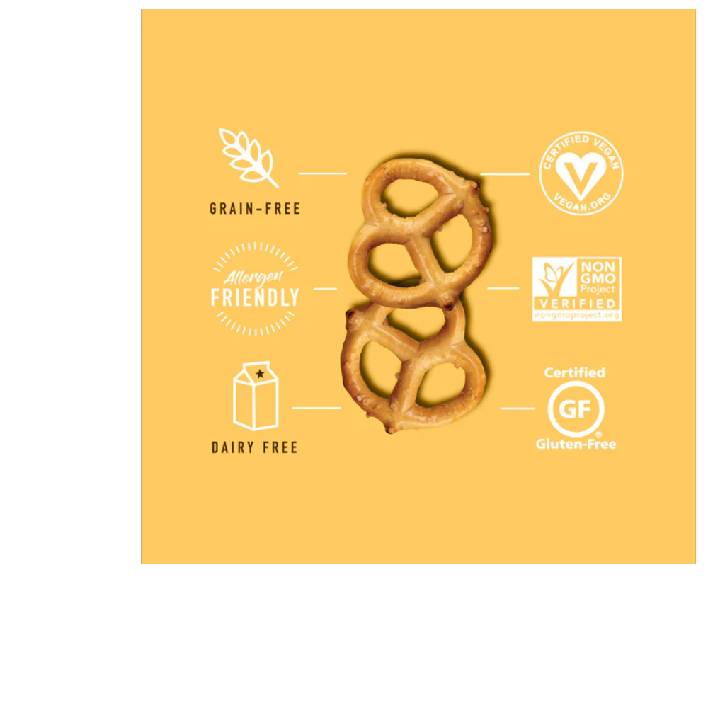 Pretzels sin Granos con Mostaza Dijon Picante