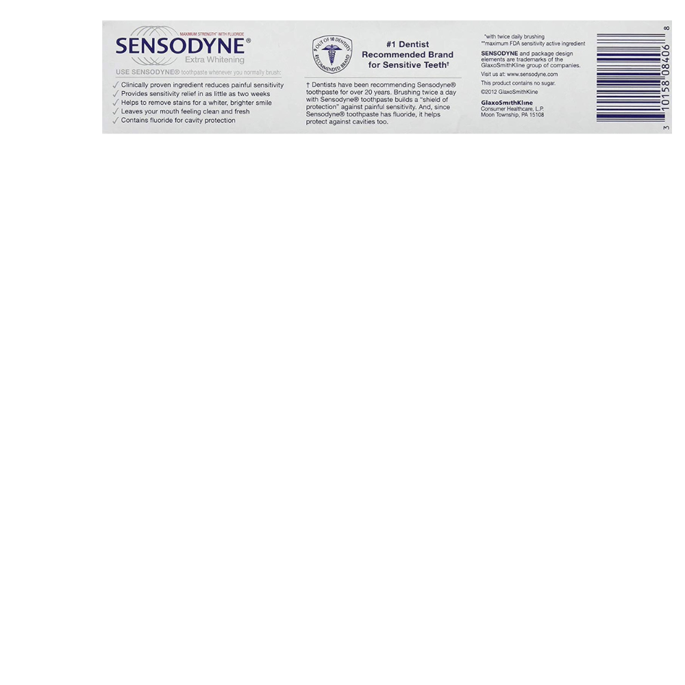 Sensodyne Extra Whitening Toothpaste