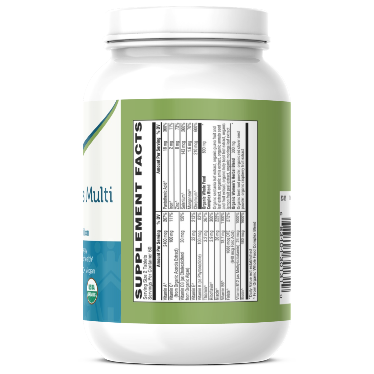 Organic Womens Multi 40+