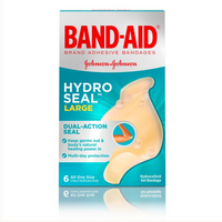 Thumbnail for BAND-AID Brand HYDRO SEAL Large Hydrocolloid Bandages