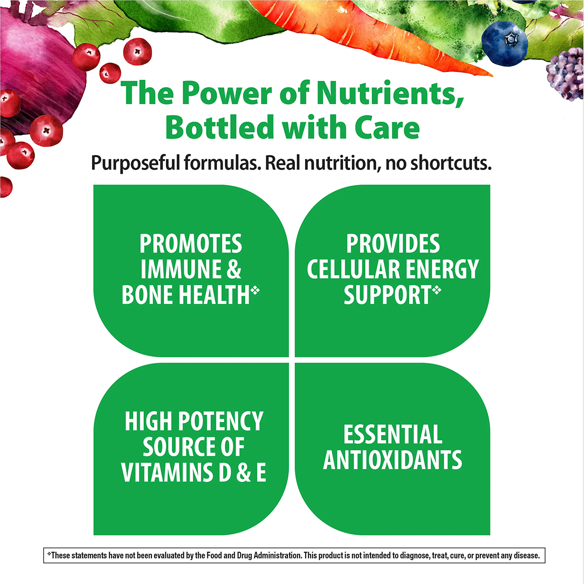 Certified Women's + Real Food Nutrients Multi, 120 Vegetarian Capsules