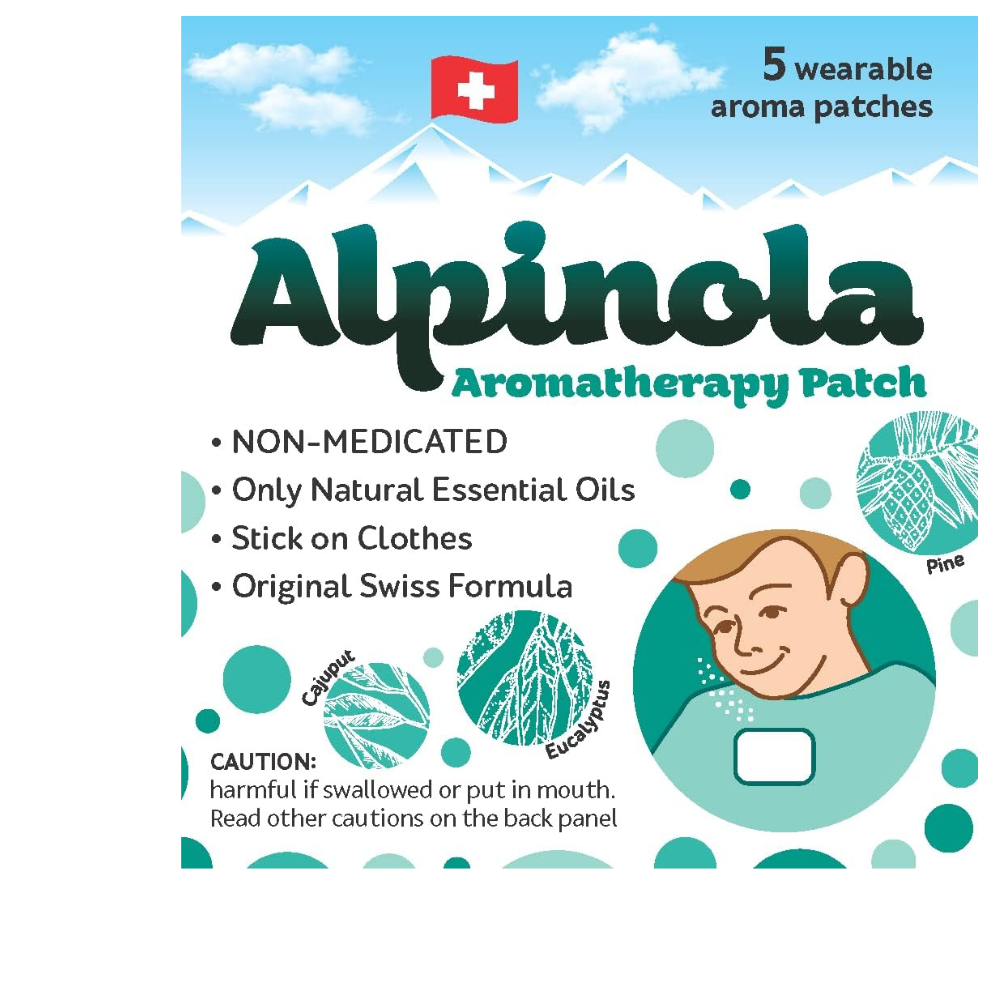 Parches de Aromaterapia Alpinola
