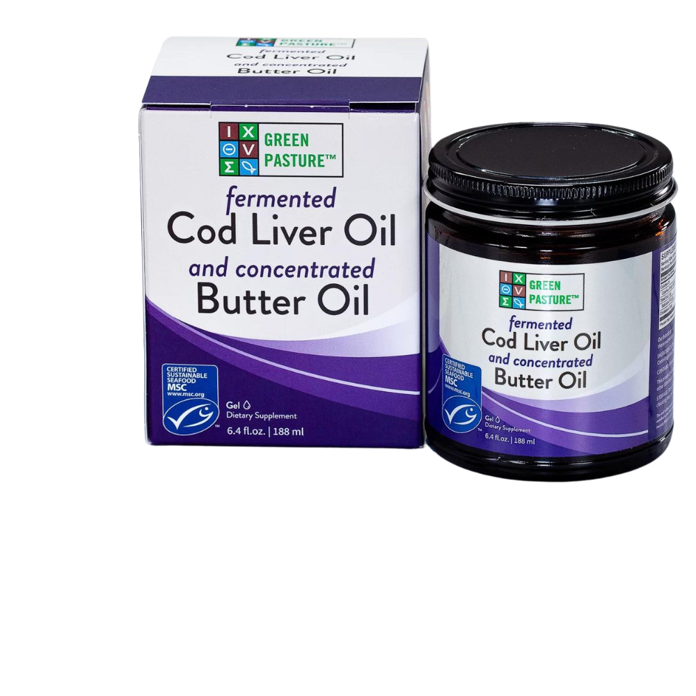 Fermented Cod Liver Oil and Concentrated Butter Oil Blend – Gel – MSC certified