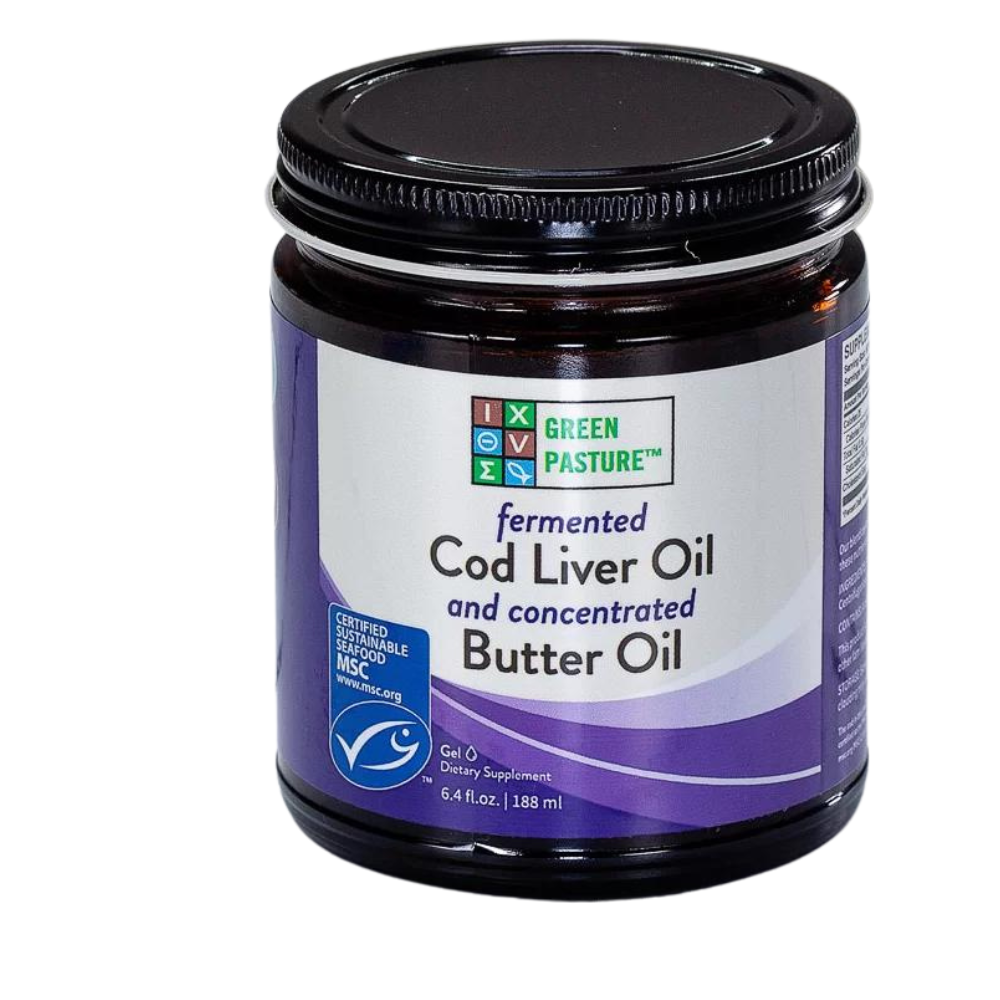 Fermented Cod Liver Oil and Concentrated Butter Oil Blend – Gel – MSC certified
