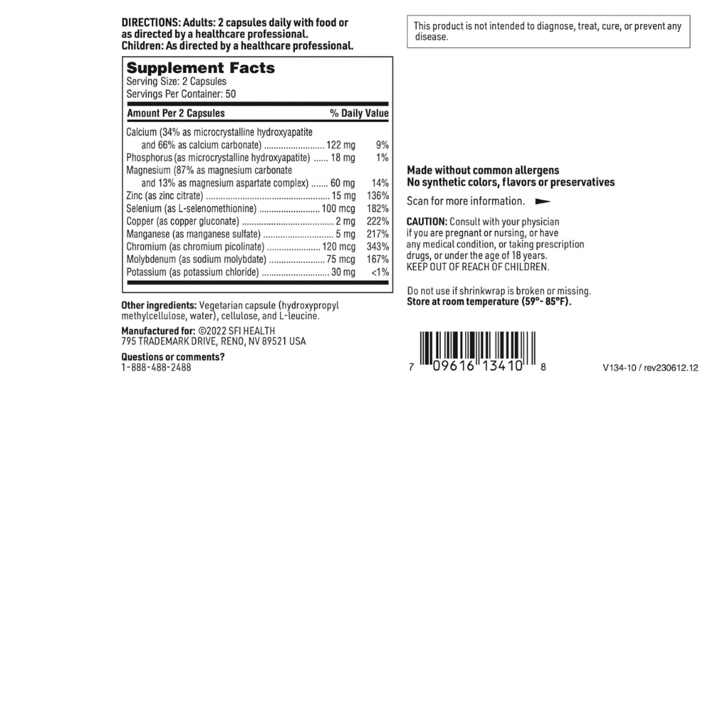 Complejo Multimineral sin Hierro