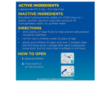 Thumbnail for IMODIUM A-D Anti-Diarrheal Medicine Softgels with 2mg Loperamide HCl