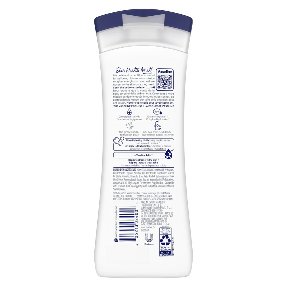 Loción Corporal Reparación Avanzada Cuidado Intensivo para Piel Seca Sin Perfume