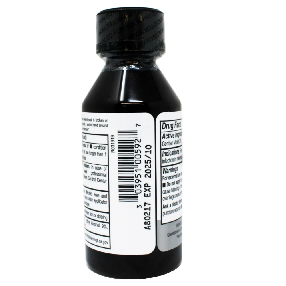 Humco Gentian Violet Solution 2%
