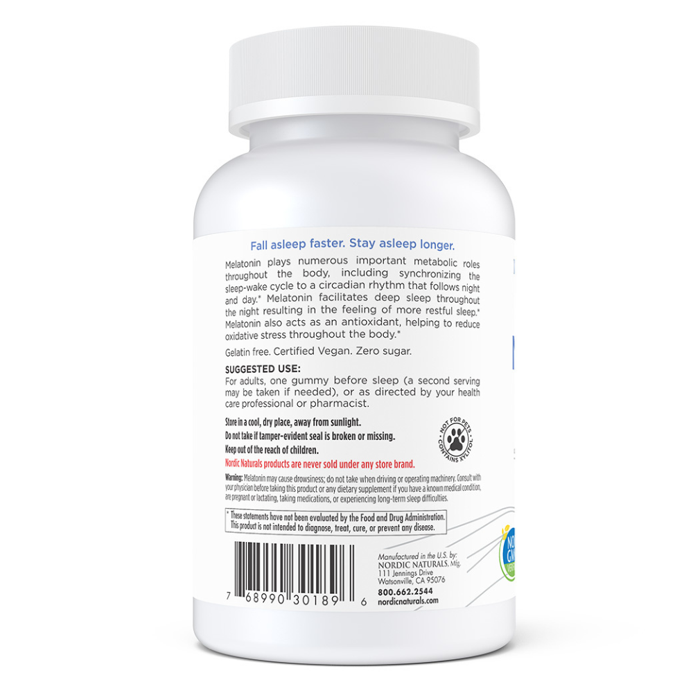 Zero Sugar Melatonin Gummies