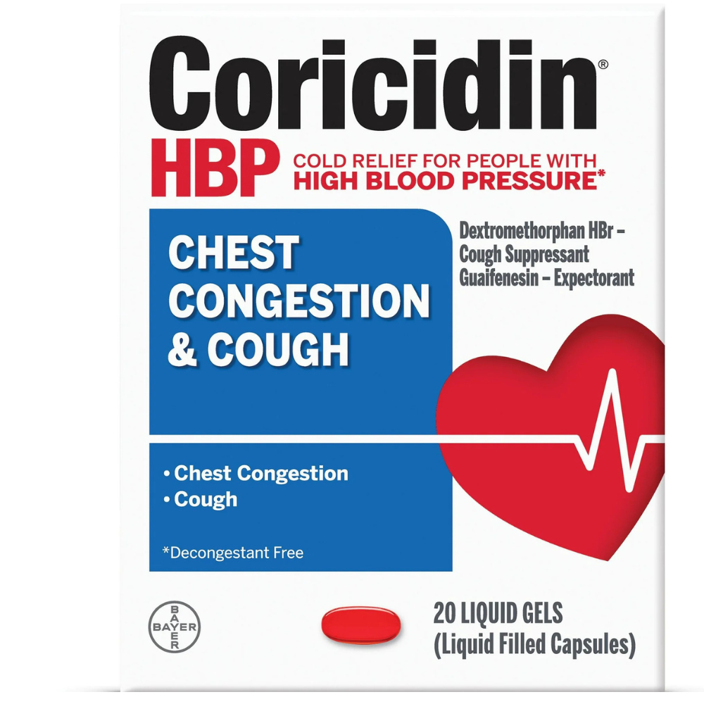 Coricidin HBP Chest Congestion & Cough