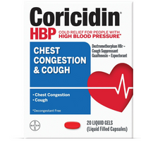 Thumbnail for Coricidin HBP Chest Congestion & Cough
