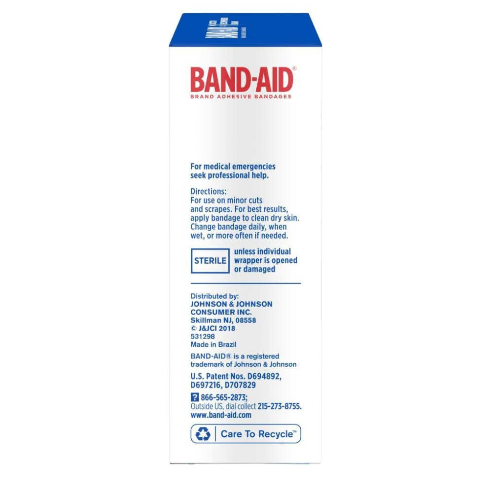 BAND-AID BRAND TRU-STAY PLASTIC BANDAGES