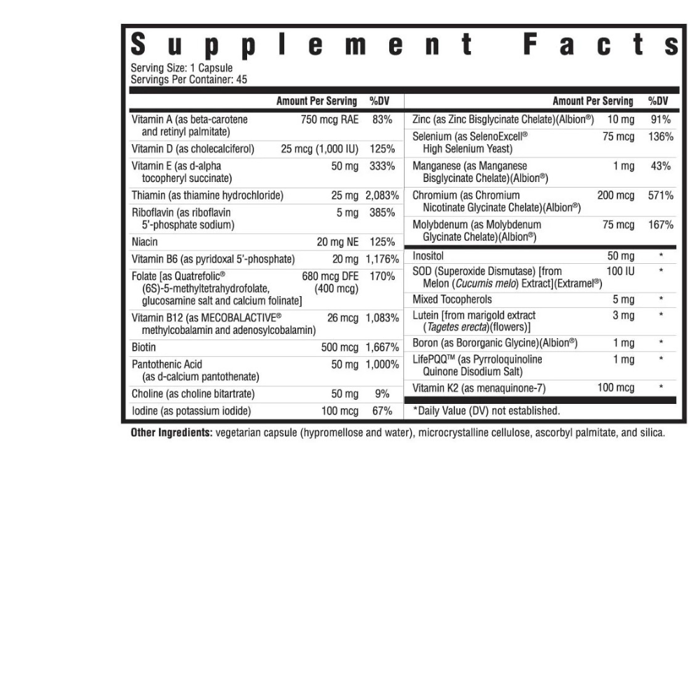 Multivitamínico Uno