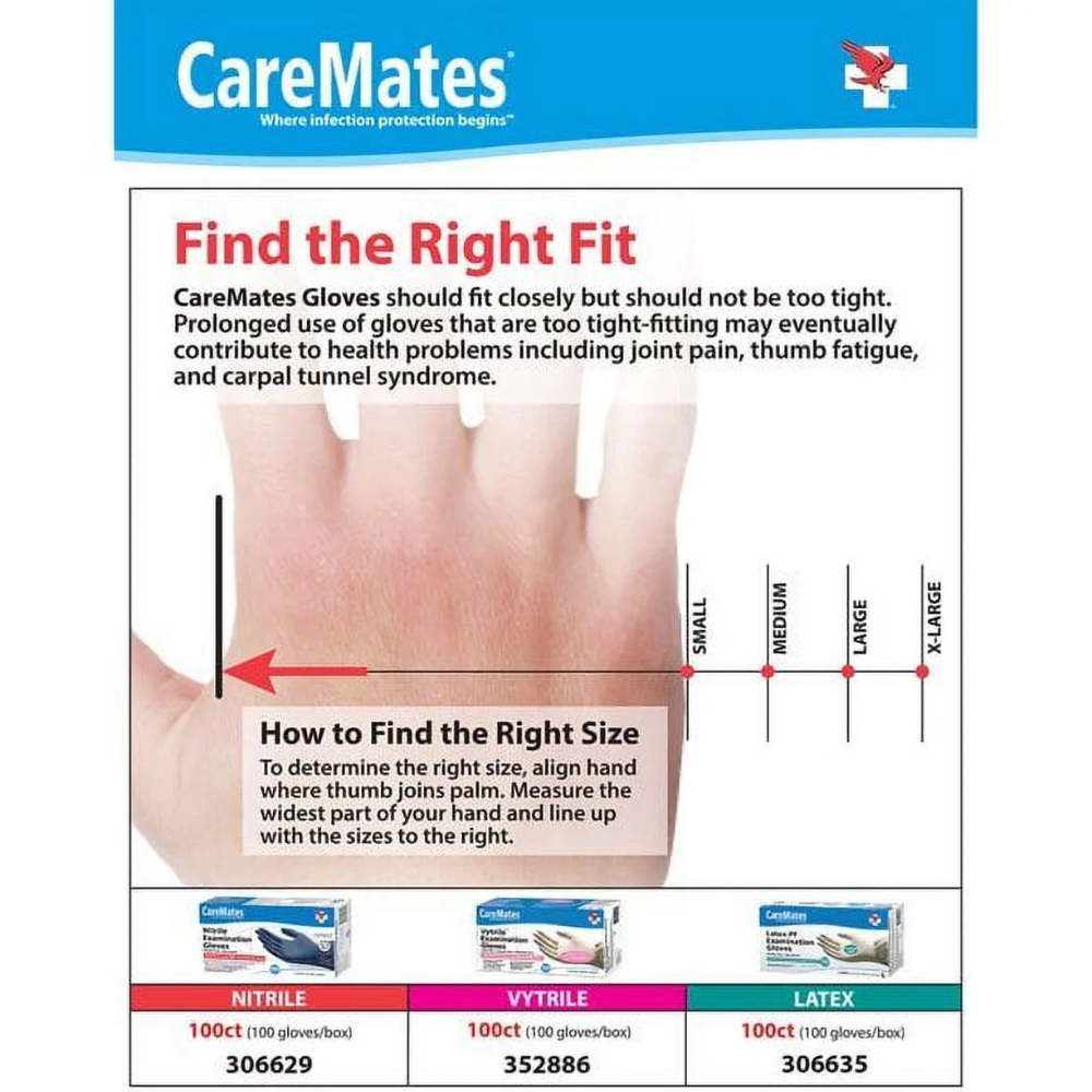 Latex-PF Disposable Examination Gloves Powder Free Large