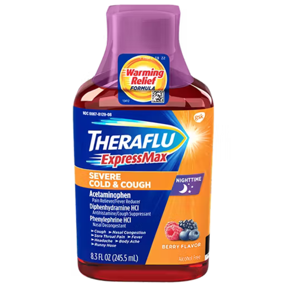 Theraflu ExpressMax Nighttime Cold and Cough Medicine