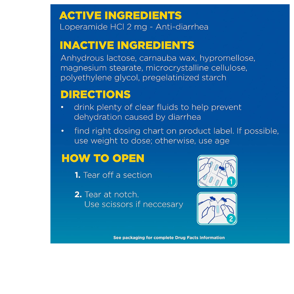 IMODIUM A-D Anti-Diarrheal Medicine