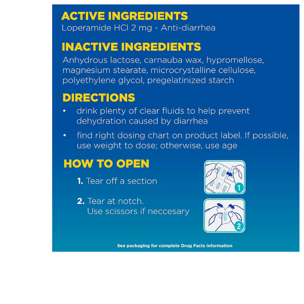 IMODIUM A-D Anti-Diarrheal Medicine