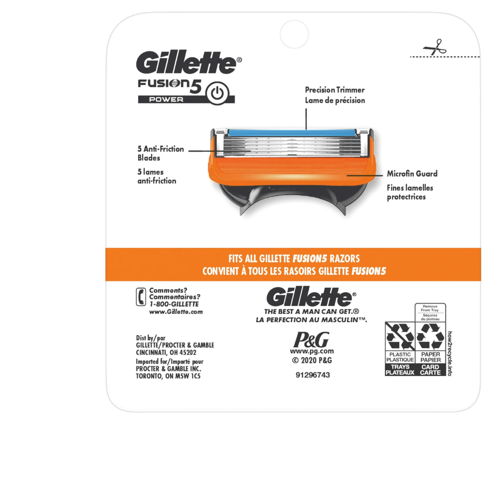 Gillette Fusion5 Blade Refills