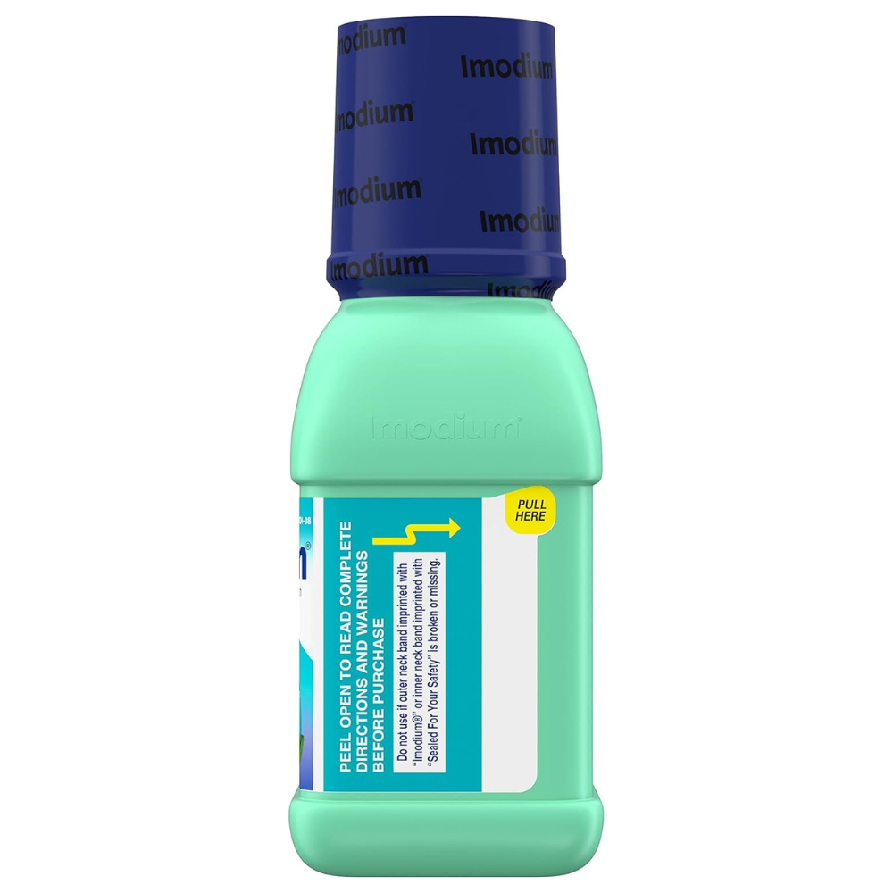 IMODIUM A-D Anti-Diarrheal Oral Solution, Liquid Medicine with Loperamide HCl MINT
