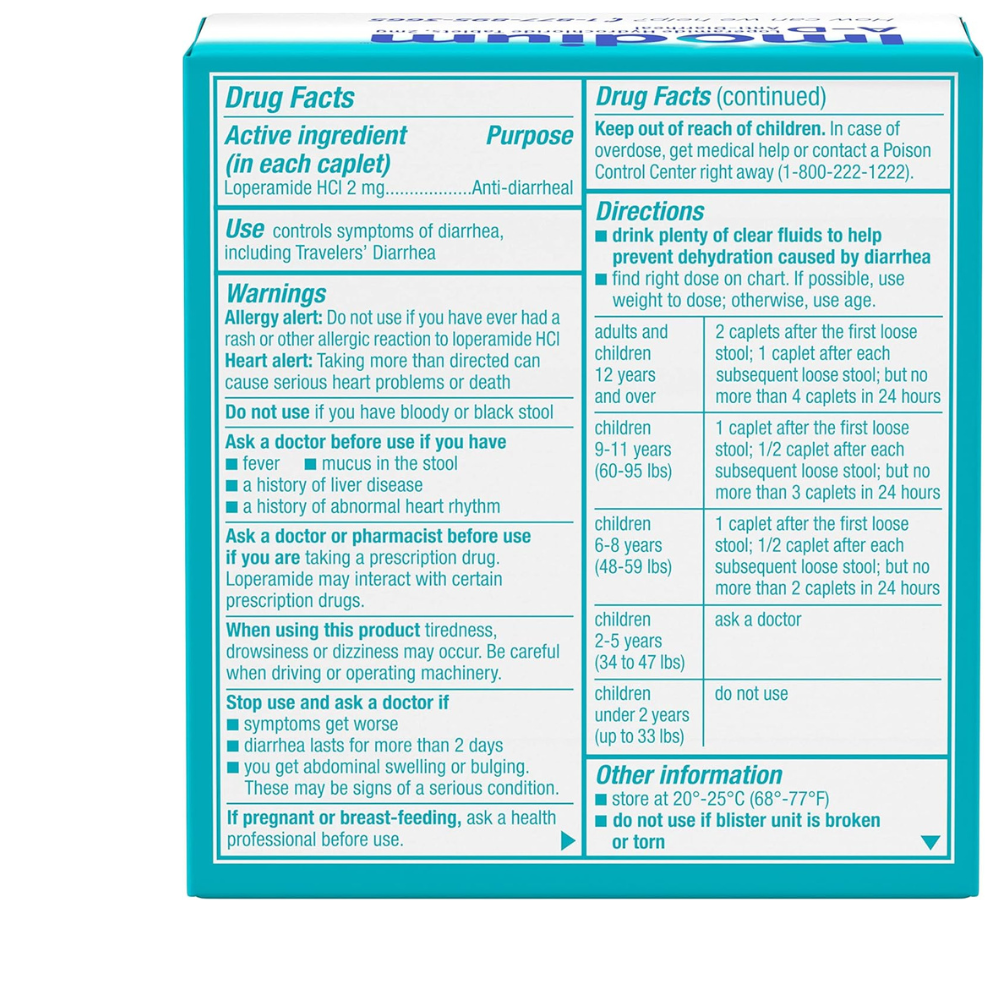 IMODIUM A-D Anti-Diarrheal Medicine