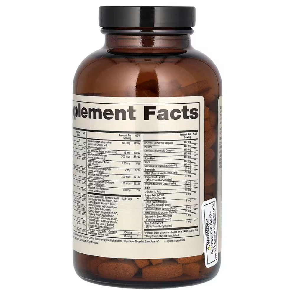 WHOLE FOOD MULTIVITAMIN FOR WOMEN