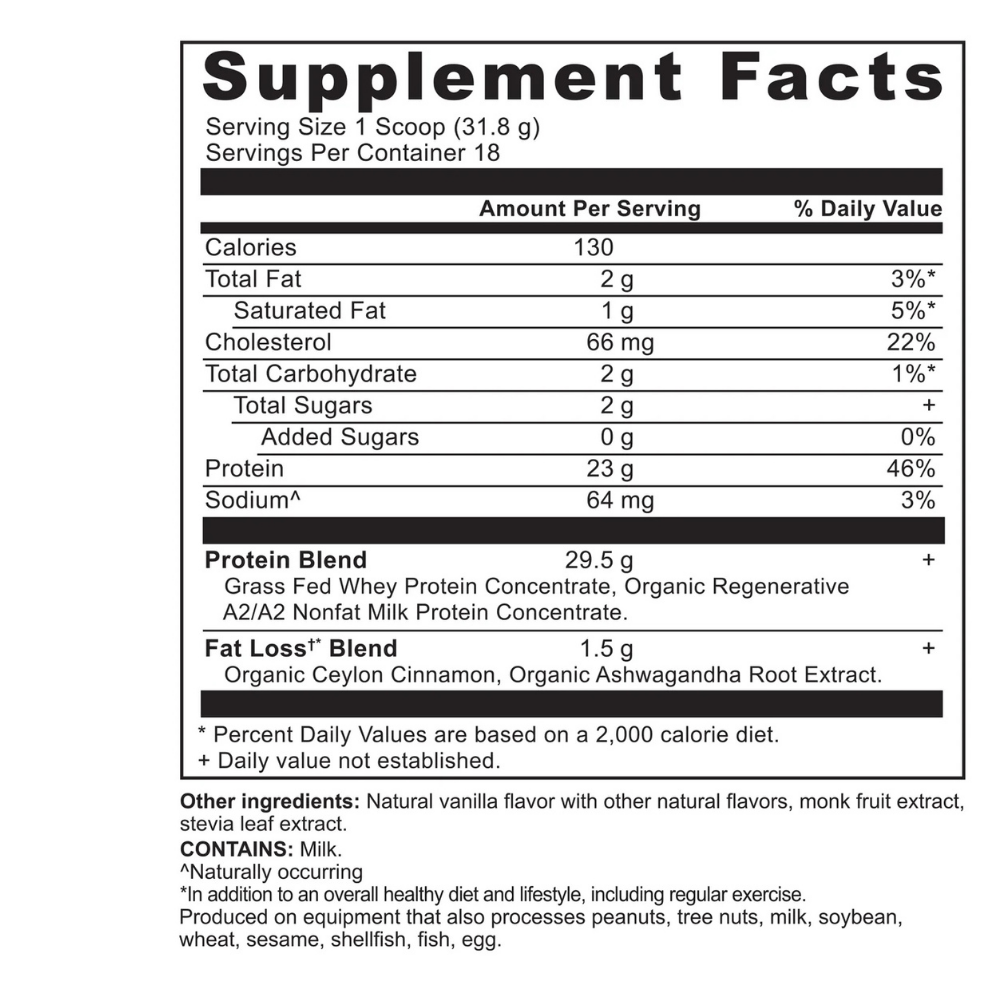 Whey Protein + Fat Loss Blend