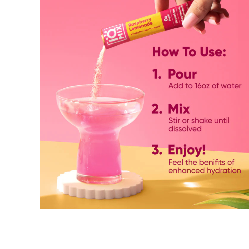 IQ MIX RASPBERRY LEMONADE