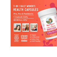 Thumbnail for 3-IN-1 DAILY WOMEN'S HEALTH CAPSULES 50 BILLION CFU