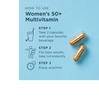 Thumbnail for WOMEN'S 50+ MULTIVITAMIN