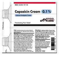 Thumbnail for Capsaicin Cream 0.1% External Analgesic Cream